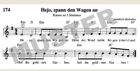 Dacapo Liederbuch - Weltliche Canons